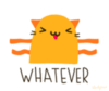 Whatever - Funny Cat