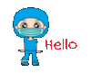 Hello - Nurse Mask