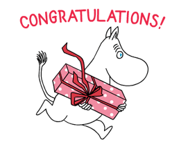 Congratulations! - Moomin