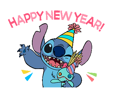 Happy New Year! - Stitch 