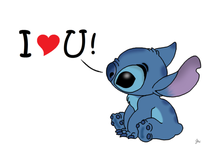 I Love You - Stitch