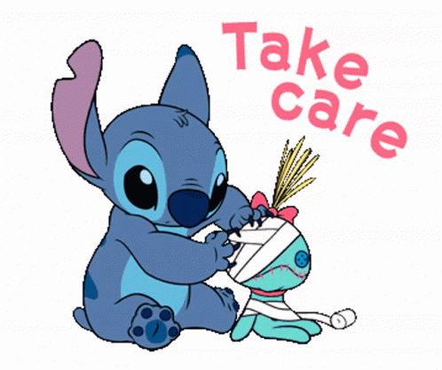 Take Care - Stitch