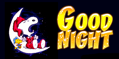 Good Night - Snoopy