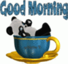 Good Morning - Panda in a Cup
