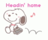 Headin' home - Snoopy