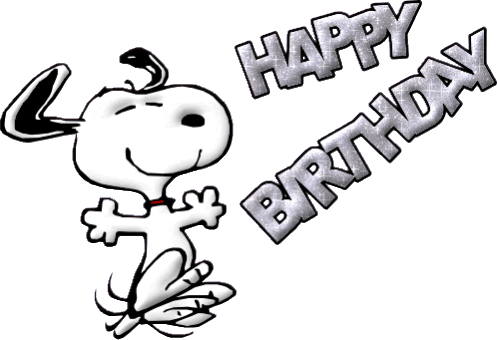 Happy Birthday - Snoopy