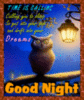 Time is calling you to sleep so get into your bed and drift into your dreams Good Night 