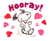 Hooray! - Snoopy