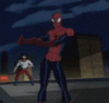 Spider-man dancing