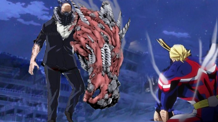 My Hero Academia All Might vs All for One