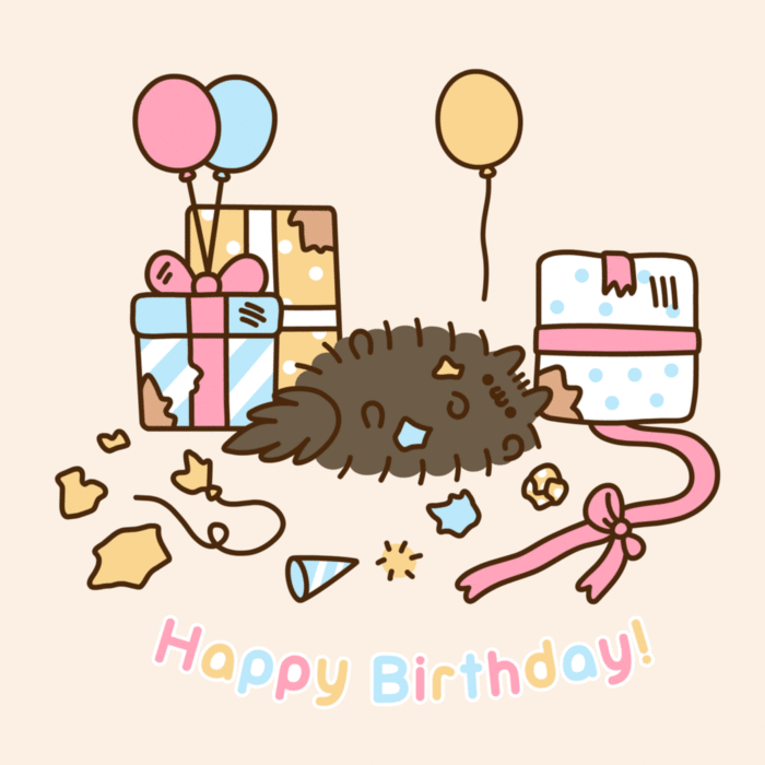 Happy Birthday - Pusheen