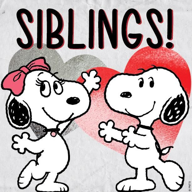 Siblings! - Snoopy