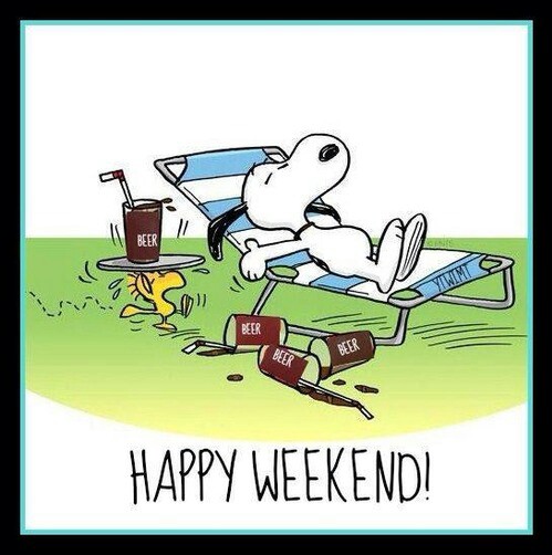 Happy Weekend! - Snoopy