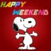 Happy Weekend - Snoopy