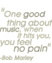 One Good Thing About Music