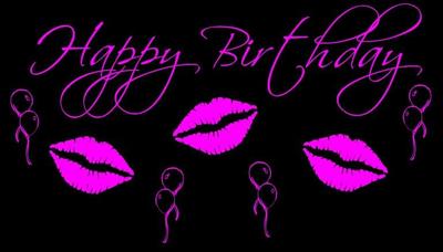 Happy Birthday! -- Purple Lips
