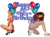 Happy Birthday -- Sexy Girls