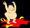Happy Birthday Fat Man Dancing