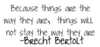 Brecht Bertolt  Quote