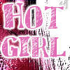 Hot Girl Pink Letters