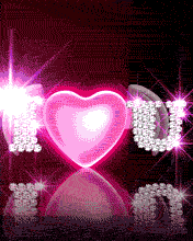 I Love U Pinky Heart