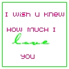 I Wish U Know How Much I Love You