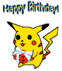 Happy Birthday Pikachu
