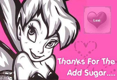 Thanks For The Add Sugar Tinkerbell