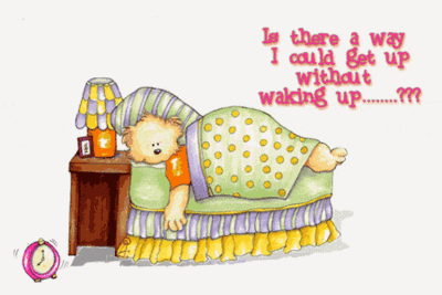 Is There A Way I Could Get Up Without Waking Up???