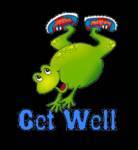 Get Well Frog