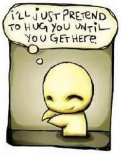 I'll Just Pretend To Hug You Until You Get Here - Pon And Zi