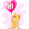 Hi Pink Balloon