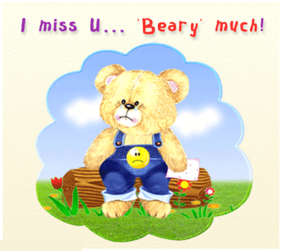 I Miss U Beary Much
