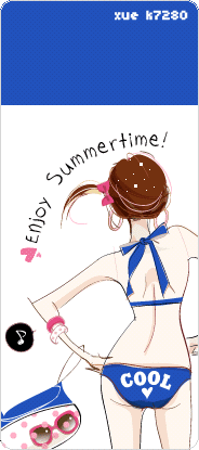 Enjoy Summertime Girl Cool