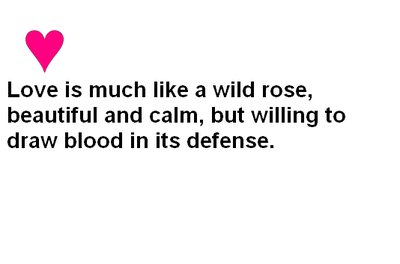 Love Is Much Like A Wild Rose 