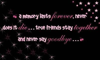 A memory Lasts forever