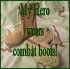 hero, combat boots