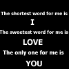 I Love You Words