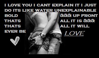 love &&& water