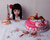 Birthday Girl With Knife