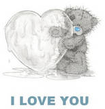 I Love You Teddy Bear With Heart