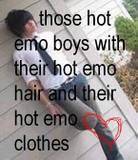 Those Hot Emo Boys With Their Hot Emo Hair And Their Hot Emo Clothes