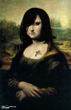 Emo Mona Lisa