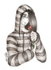 Emo Girl With Rose