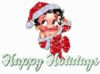 Happy Holidays -- Betty Boop