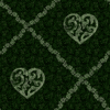 Green Hearts Background