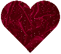 Red Glitter Heart