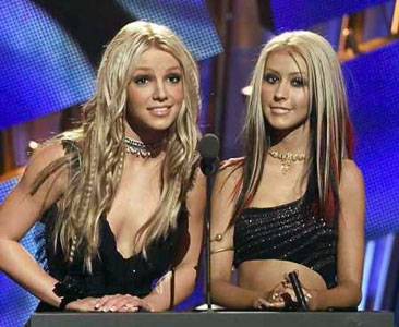 Britney Spears & Christina Aguilara