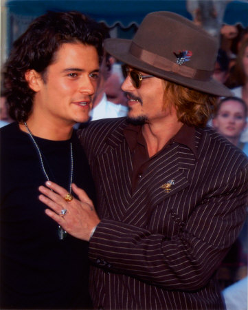 Johnny Depp & Orlando Bloom