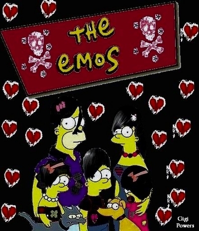 Emos Simpsons Family
